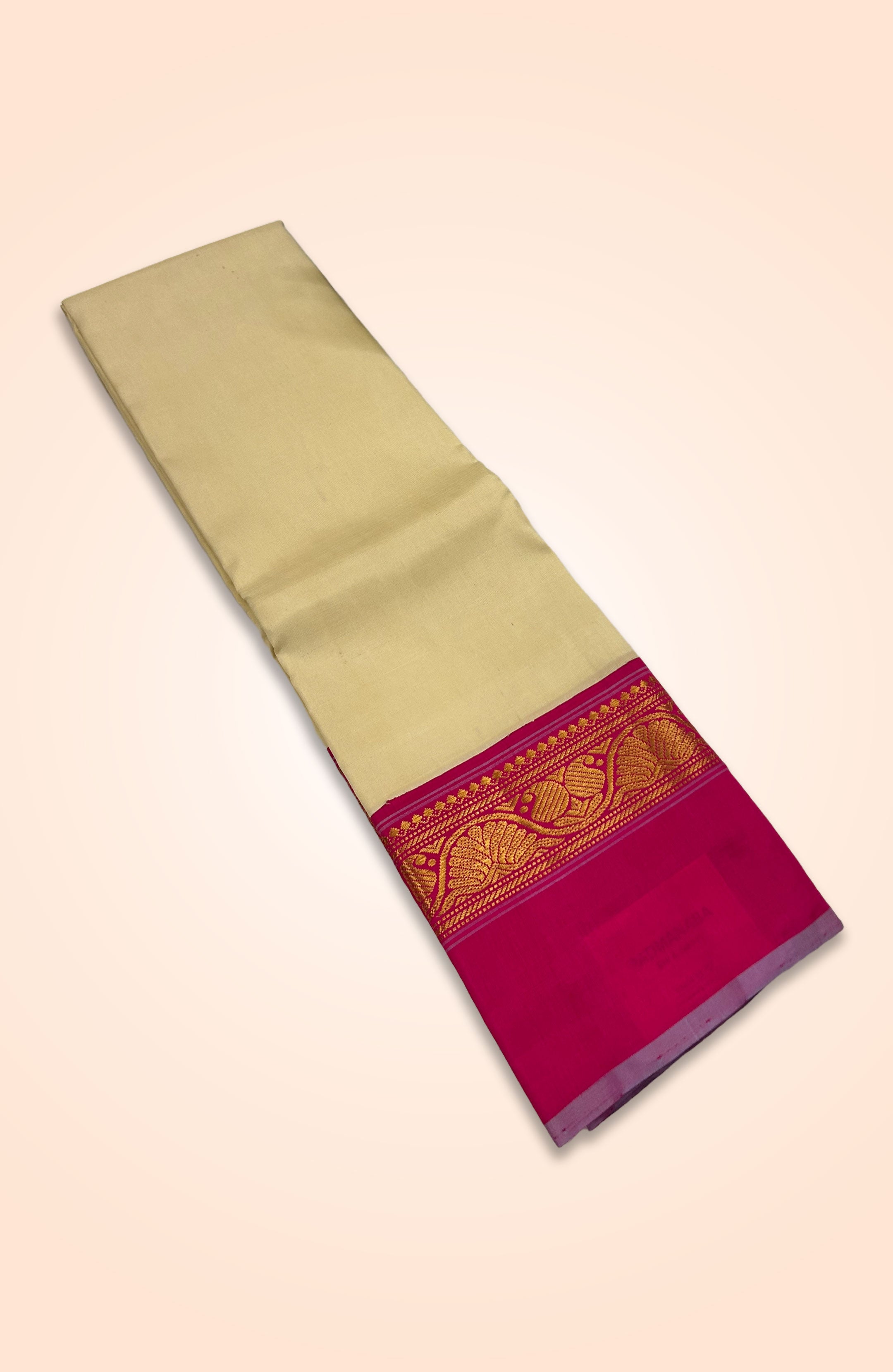 KANCHIPURAM PLAIN SILK BUTA