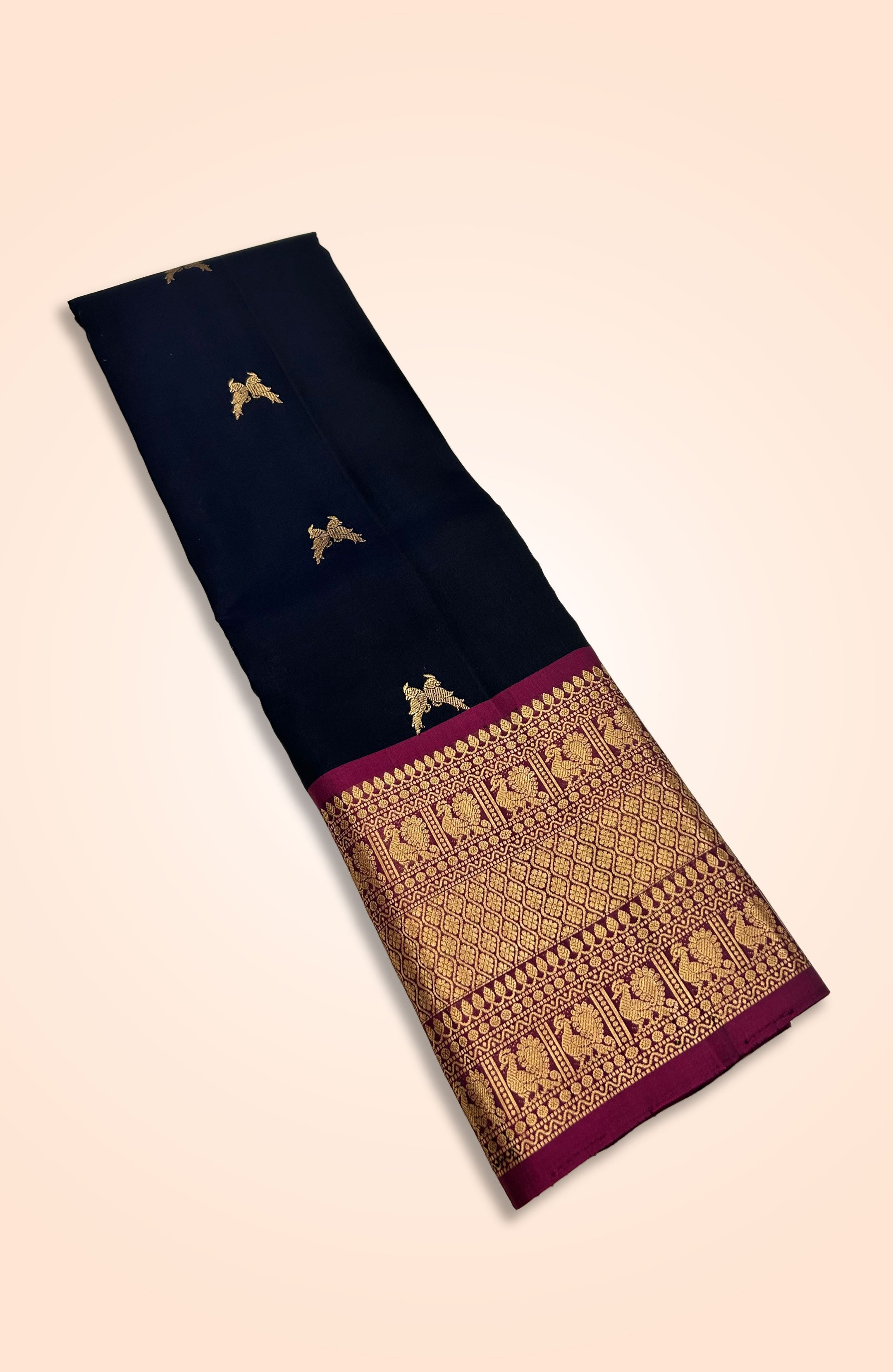 KANCHIPURAM SILK BUTTA SAREE