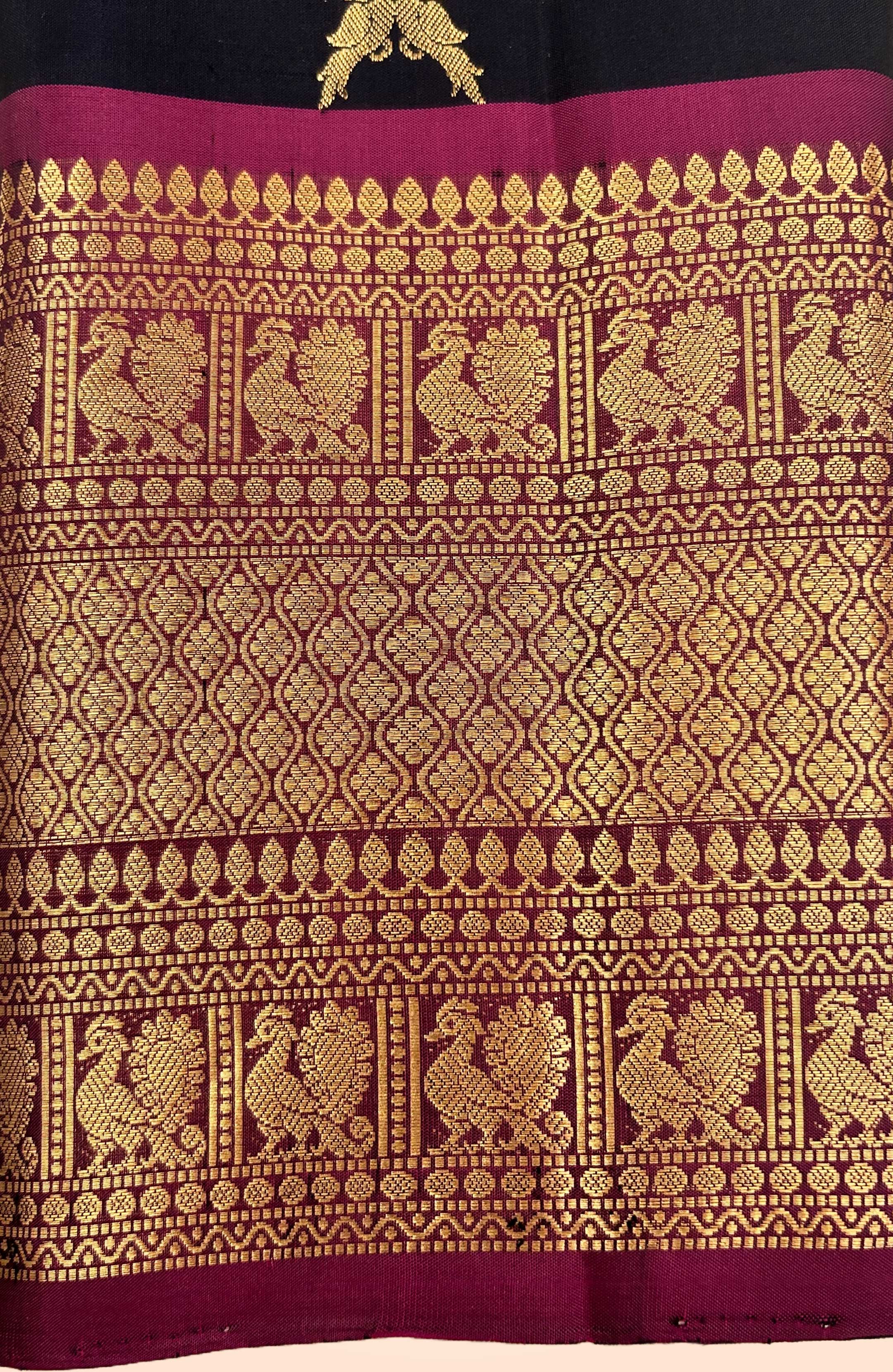 KANCHIPURAM SILK BUTTA SAREE