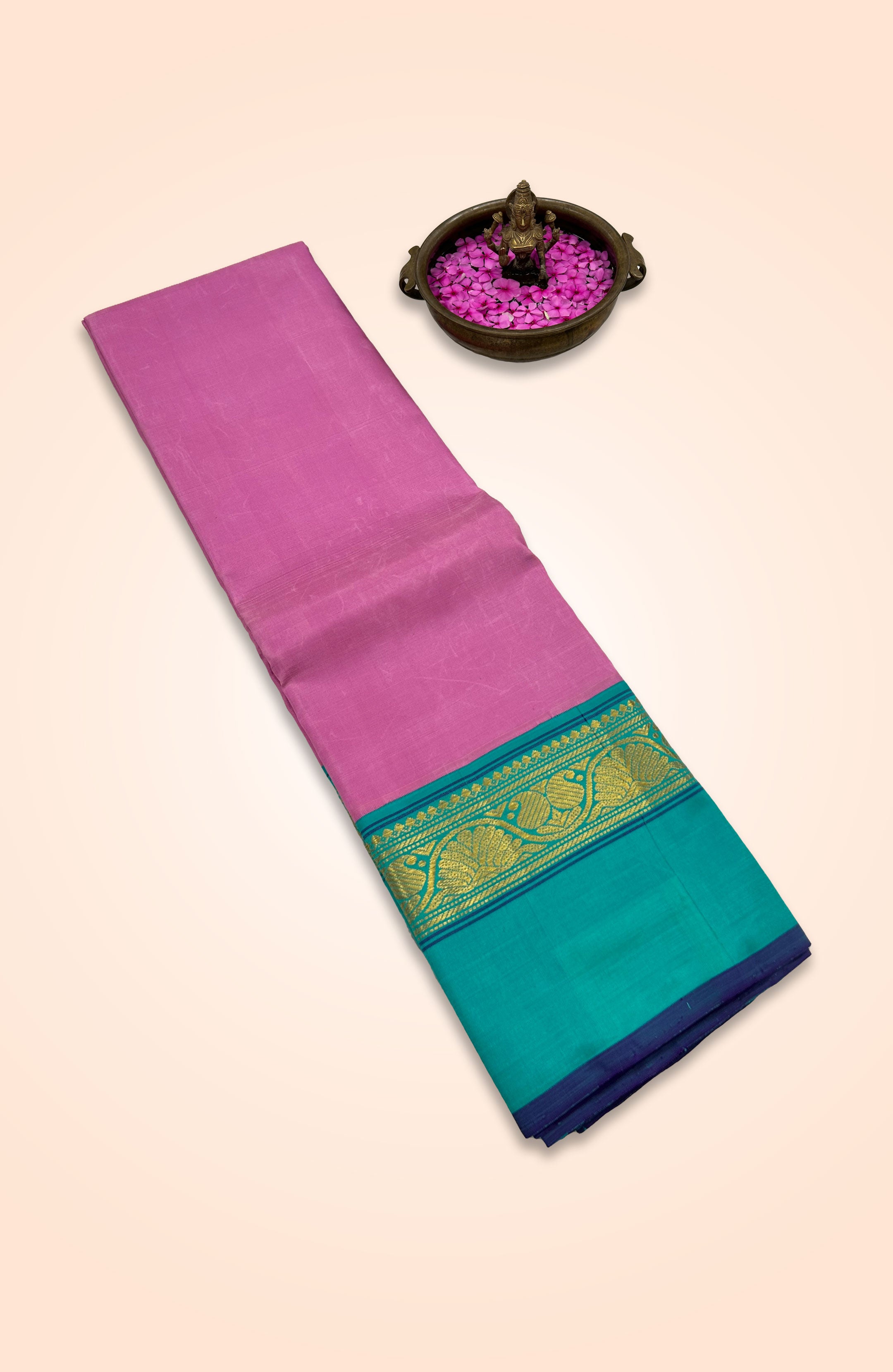 KANCHIPURAM SIMPLE SILK PURPLE